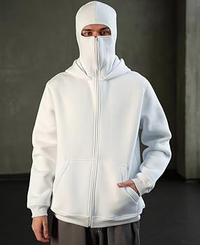BALACLAVA ZIPPER HOODIE