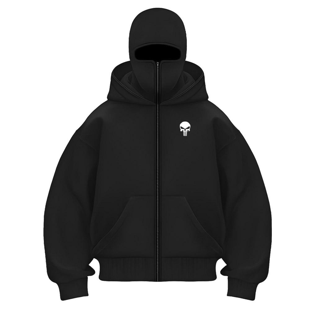 BALACLAVA ZIPPER HOODIE