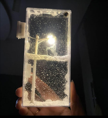 Snowfall Lamp With  Street Light