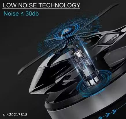 Car Air Freshener | Solar Helicopter Perfume for Dashboard